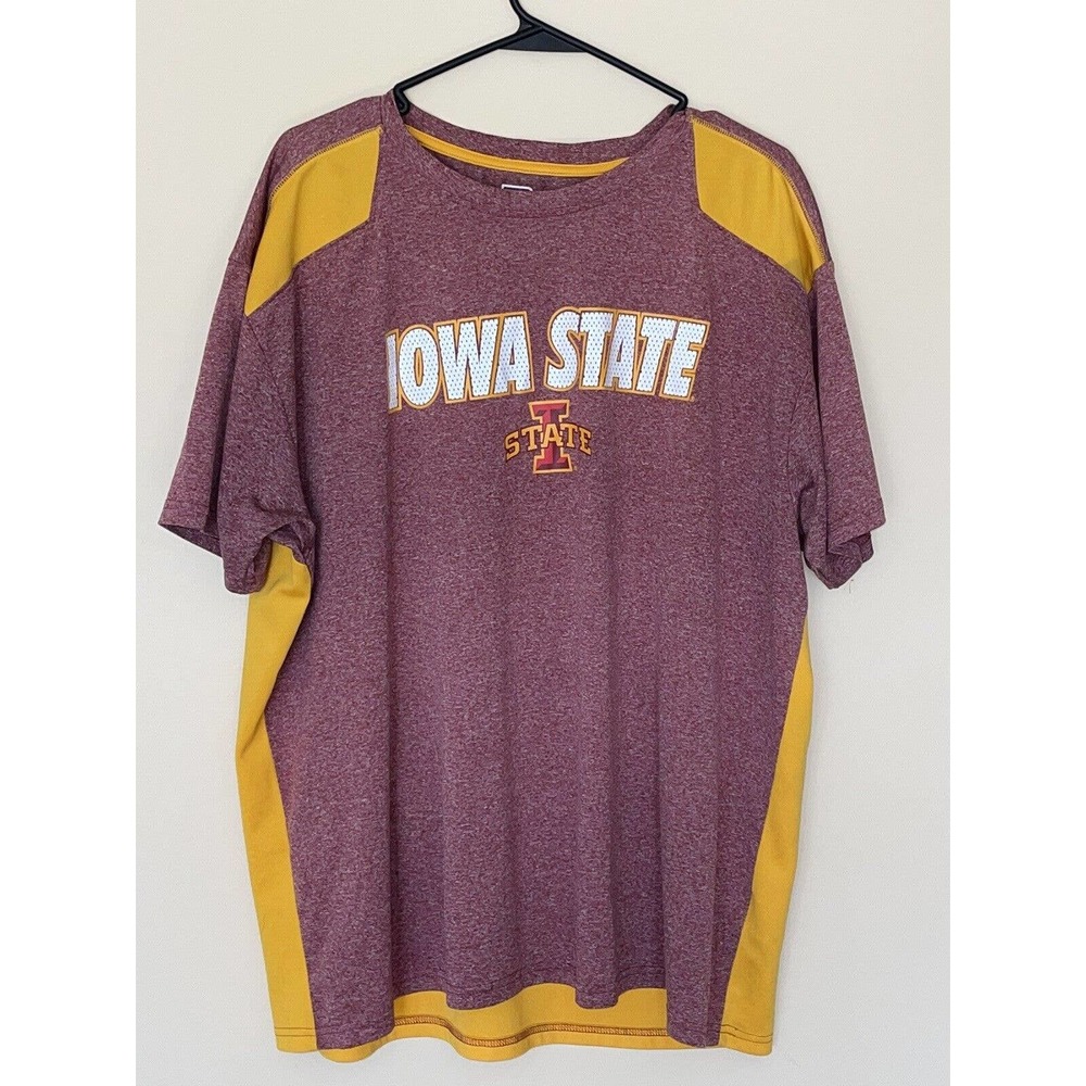 Knights Apparel MEN’s Size 2XL Iowa State Cyclones T-Shirt‎ (Can Be Unisex)